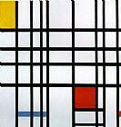 Composition with Yellow Blue and Red by Piet Mondrian